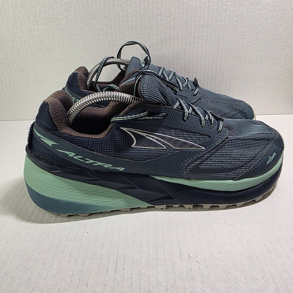 Altra Olympus 3.5 Women's Sz 10 Running Shoes Blue Green ALW1959F004 - Picture 3 of 8